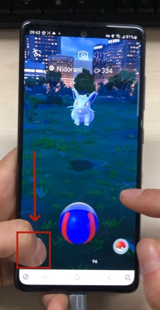 pokemon go quick catch hold berry