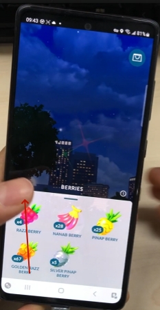 pokemon go quick catch release icon