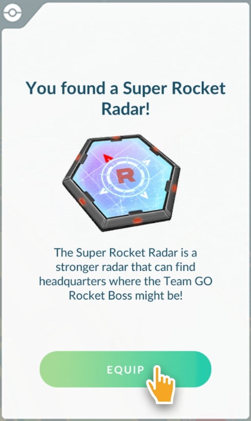 pokemon go super rocket radar