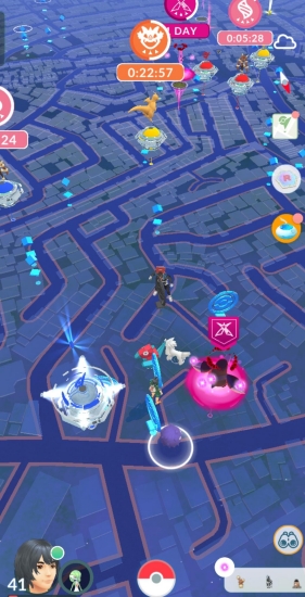 pokemon go urban areas