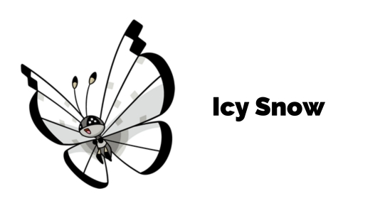 pokemon go vivillon icy snow