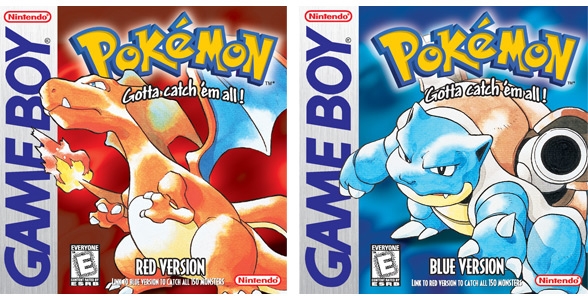 pokemon red and blue game