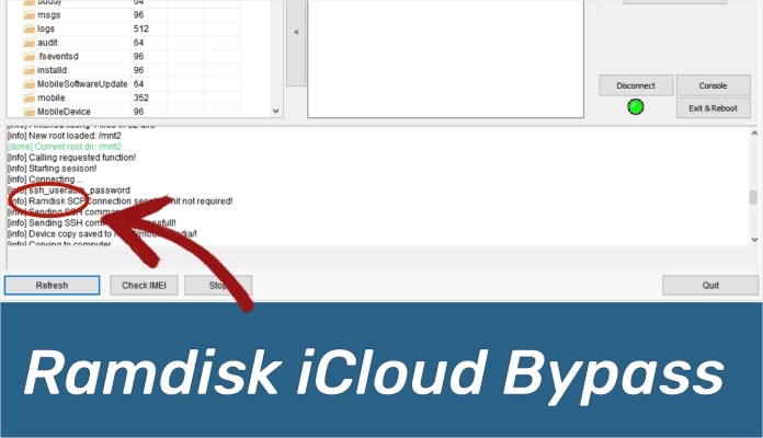 ramdisk icloud bypass