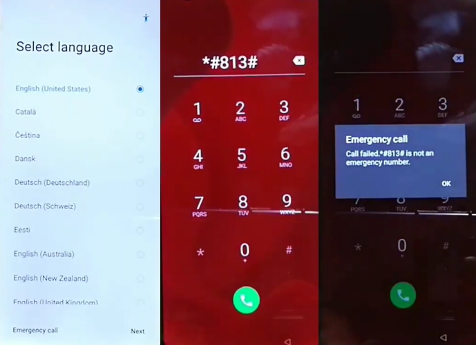 realme frp bypass reset code