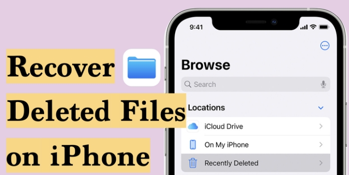recover deleted files from iphone