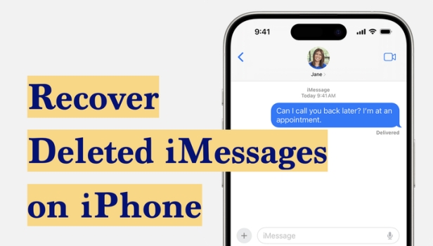 recover deleted imessages on iphone