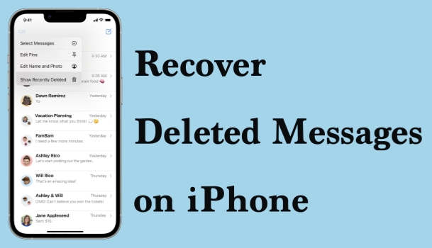 recover deleted messages on iphone