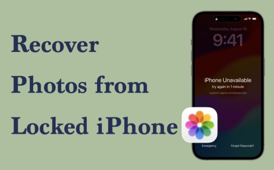 how to recover photos from locked iphone