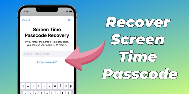 recover screen time