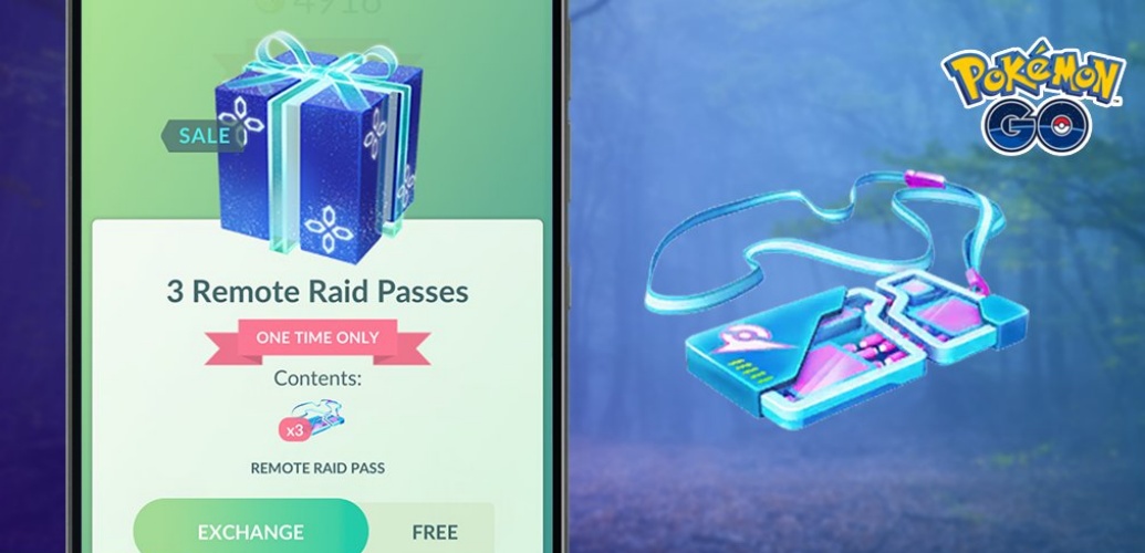 remote raid passes in pokemon go