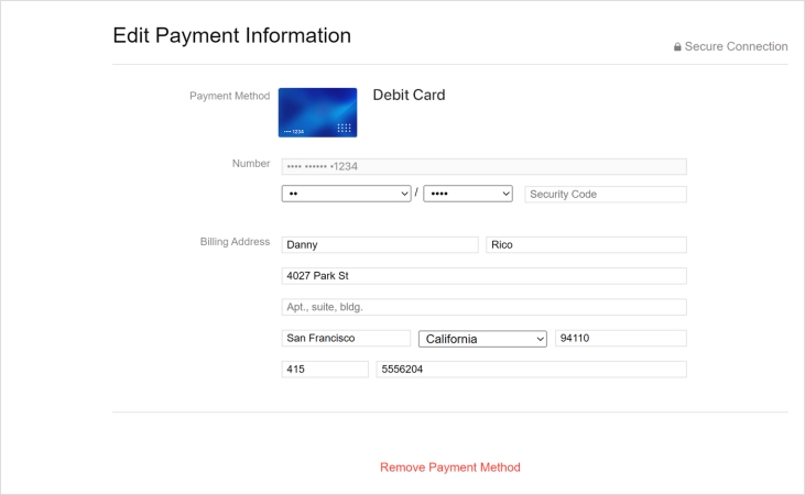 remove apple id payment on pc