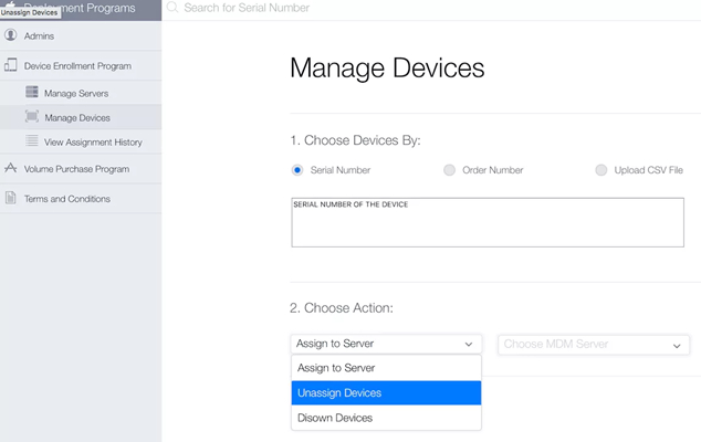 remove dep on device