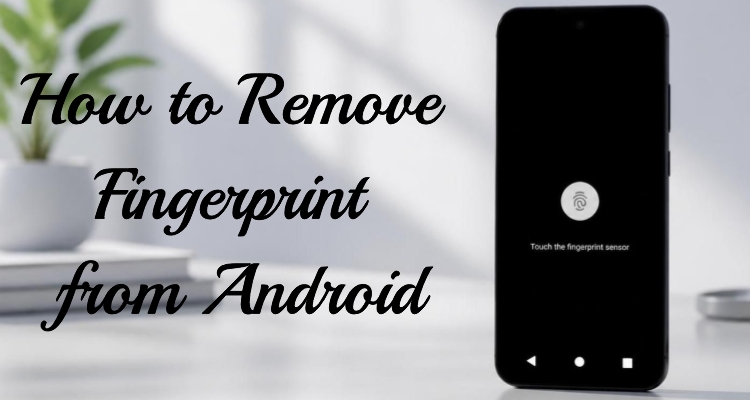 remove fingerprint from android