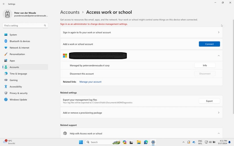 delete windows pc from company portal