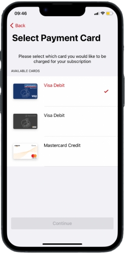 replace card during payment
