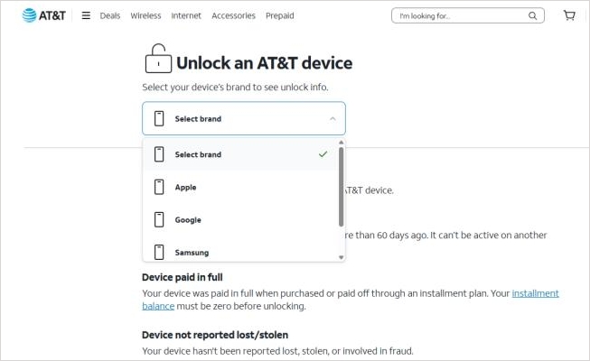 request sim card unlock online