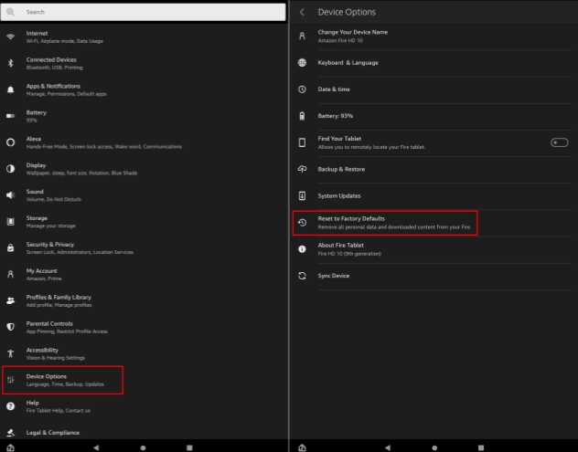 backup files in settings