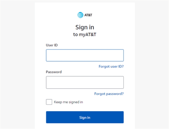 reset att voicemail password on web