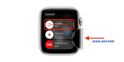 restart apple watch