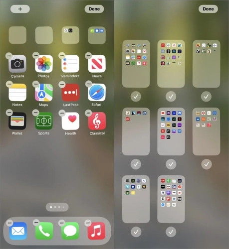 reveal iphone hidden pages