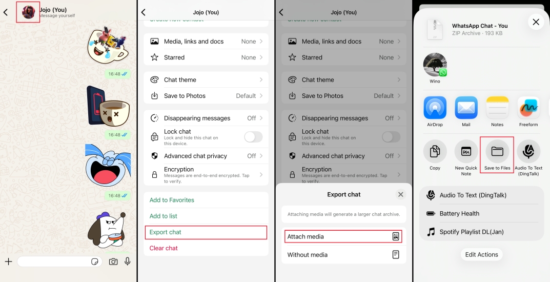 save whatsapp stickers on iphone