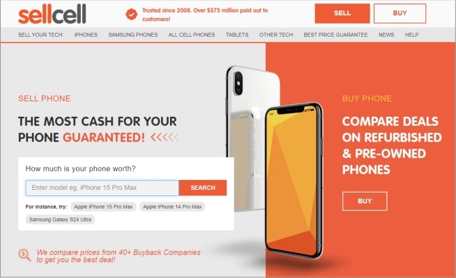 sellcell website