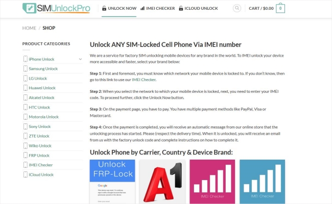 simunlockpro unlock services