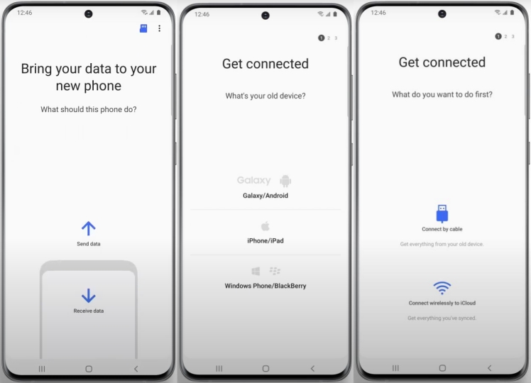 smart switch to transfer with usb cable
