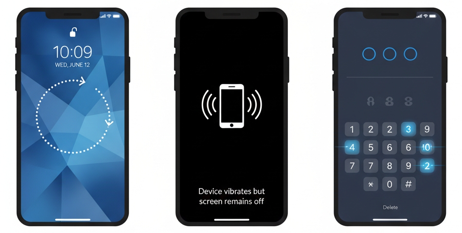 specific lock screen issues on iphone