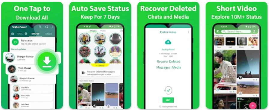 status saver video download