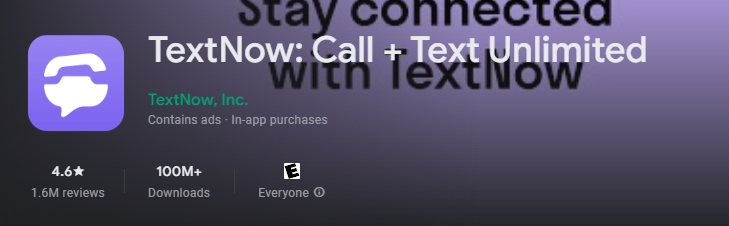 textnow on the google play store
