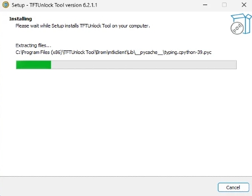 install tft unlock tool
