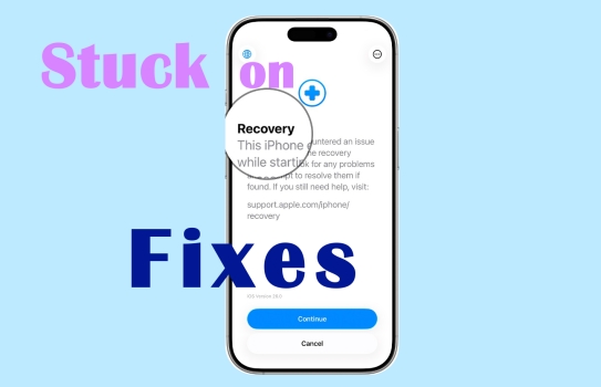 fix this iphone encountered an issue while starting ios 26