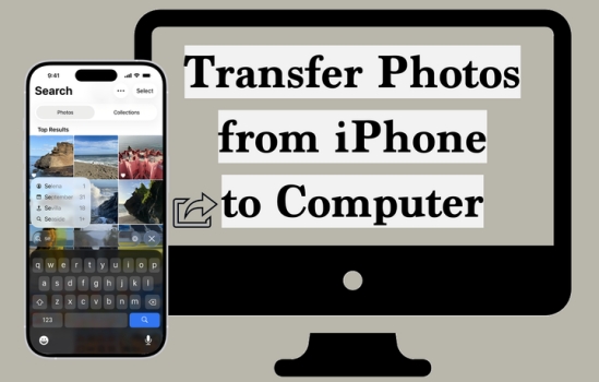 how to transfer the photos from iphone to computer