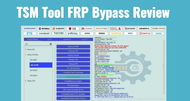 tsm tool frp bypass review