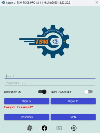 tsm tool pro sign in