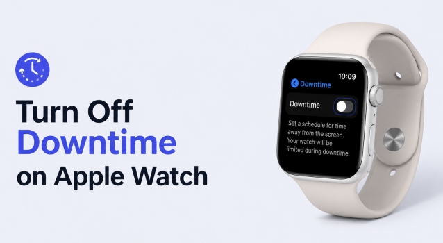how to turn off downtime on apple watch