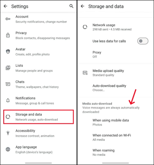 stop whatsapp auto save photos on android