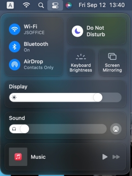 turn on wifi and bluetooth on mac
