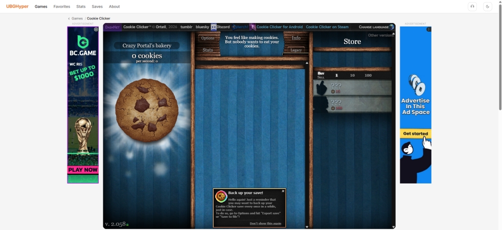 ubghyper cookie clicker