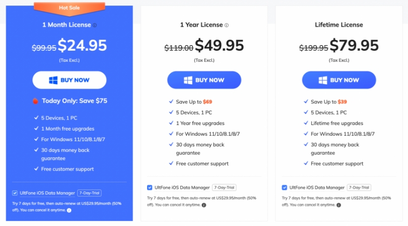 ultfone ios system repair price