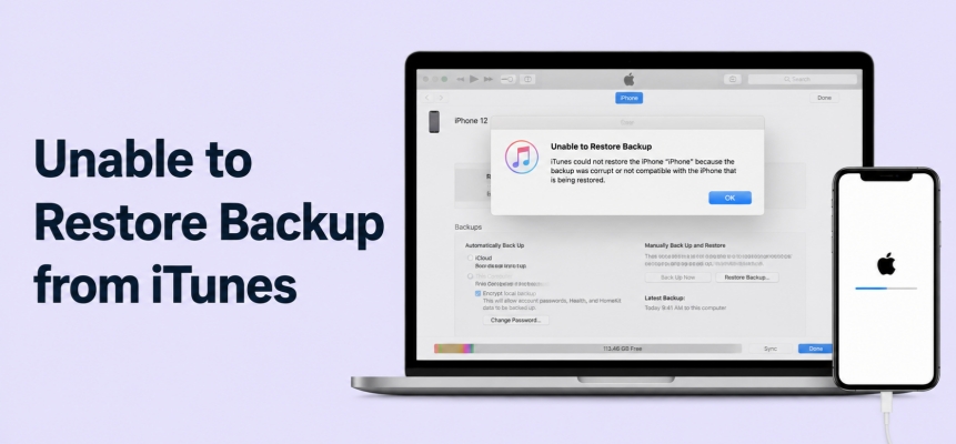 cannot restore backup from itunes