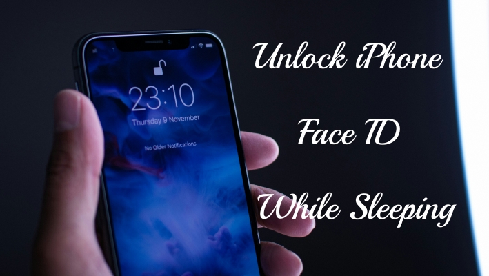 unlock iphone while sleeping