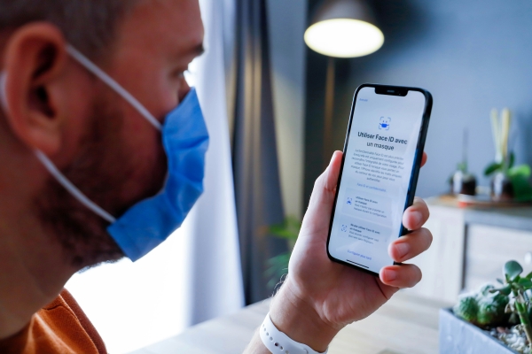 unlock face id with mask