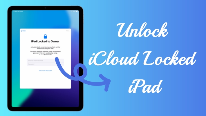 unlock icloud locked ipad