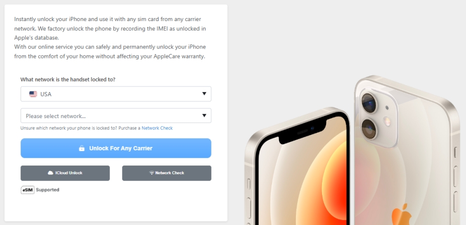 unlock iphone with directunlocks