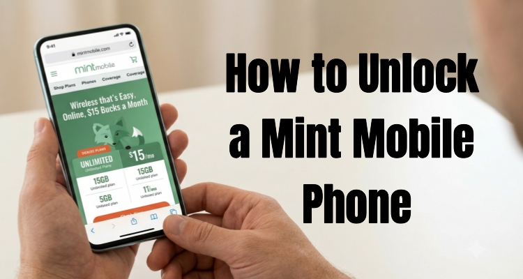 unlock mint mobile phone