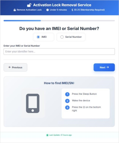 unlockhere enter imei number