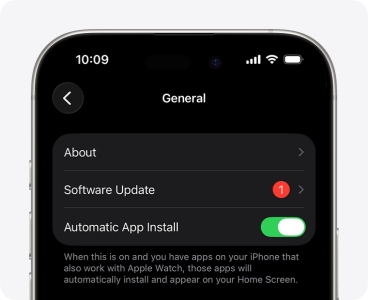 update apple watch on iphone