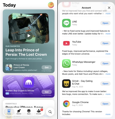 update whatsapp on iphone